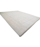 Khotan 16'1'' X 24'1'' Hand-Knotted Wool Rug 16'1'' x 24'1'' (483 X 723) / Grey / Ivory