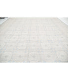 Khotan 16'1'' X 24'1'' Hand-Knotted Wool Rug 16'1'' x 24'1'' (483 X 723) / Grey / Ivory