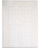 Khotan 16'1'' X 24'1'' Hand-Knotted Wool Rug 16'1'' x 24'1'' (483 X 723) / Grey / Ivory