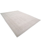 Khotan 9'10'' X 13'7'' Hand-Knotted Wool Rug 9'10'' x 13'7'' (295 X 408) / Ivory / Taupe