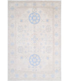 Khotan 9'10'' X 14'11'' Hand-Knotted Wool Rug 9'10'' x 14'11'' (295 X 448) / Ivory / Taupe