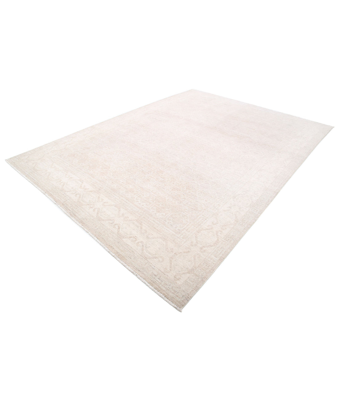 Khotan 8'4'' X 11'4'' Hand-Knotted Wool Rug 8'4'' x 11'4'' (250 X 340) / Taupe / Ivory