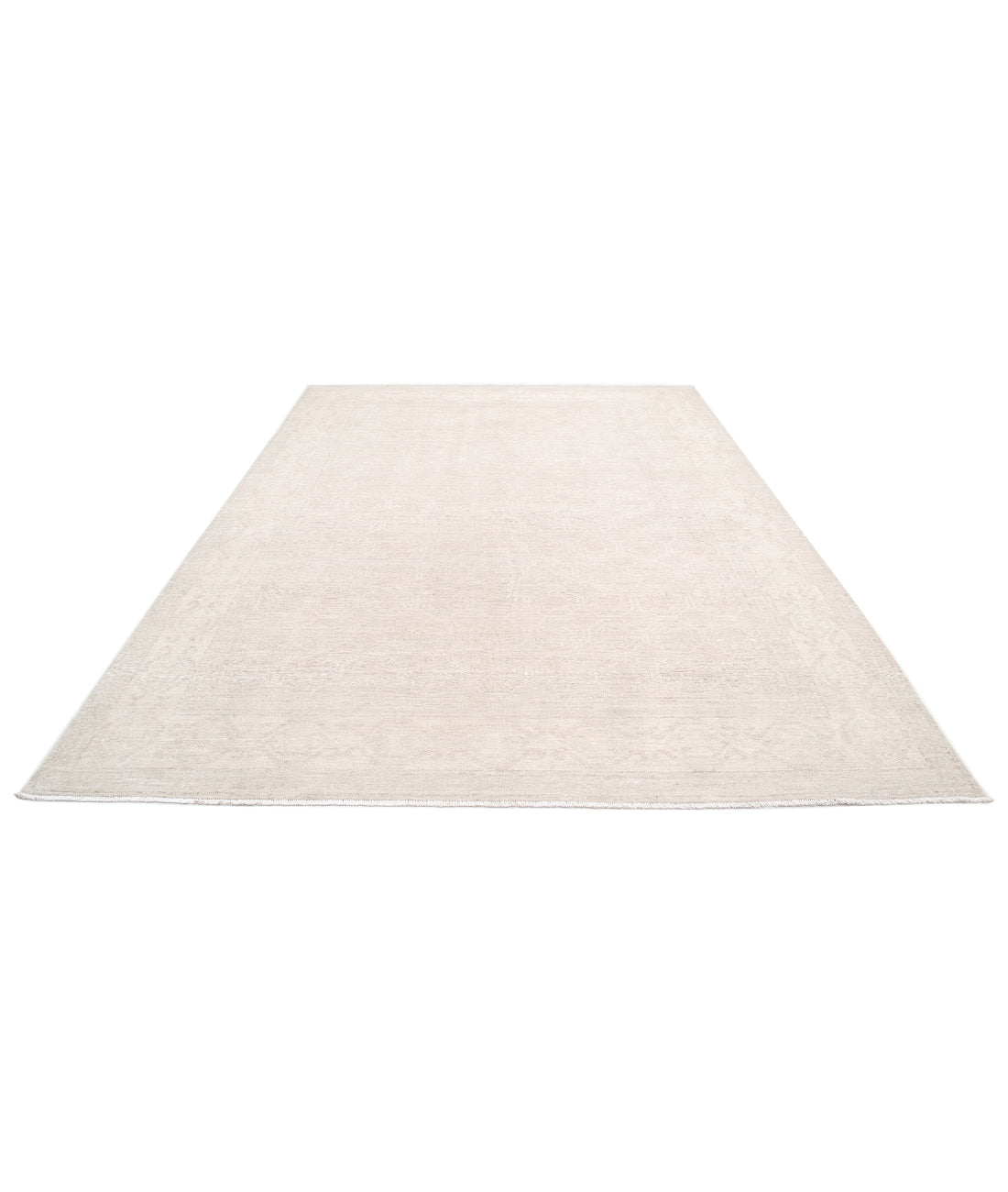 Khotan 8'4'' X 11'4'' Hand-Knotted Wool Rug 8'4'' x 11'4'' (250 X 340) / Taupe / Ivory