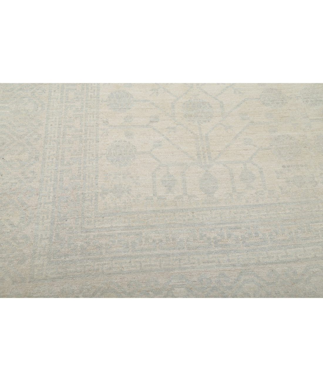 Khotan 10'3'' X 13'9'' Hand-Knotted Wool Rug 10'3'' x 13'9'' (308 X 413) / Ivory / Ivory