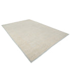 Khotan 8'7'' X 12'5'' Hand-Knotted Wool Rug 8'7'' x 12'5'' (258 X 373) / Grey / Ivory