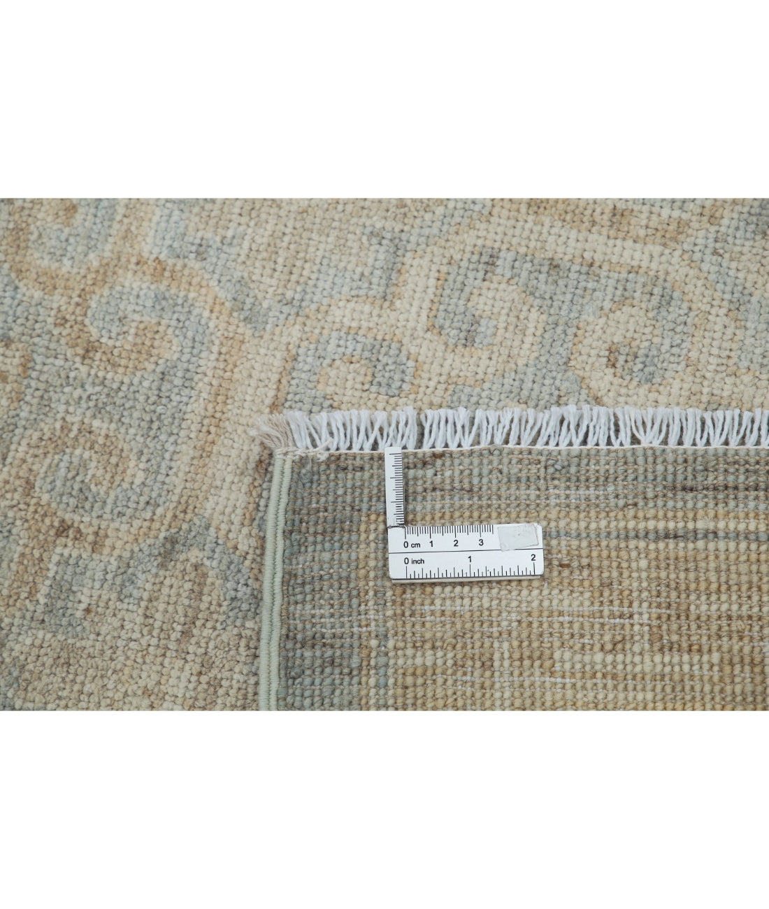 Khotan 8'7'' X 12'5'' Hand-Knotted Wool Rug 8'7'' x 12'5'' (258 X 373) / Grey / Ivory