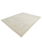 Khotan 9'1'' X 10'11'' Hand-Knotted Wool Rug 9'1'' x 10'11'' (273 X 328) / Ivory / Taupe