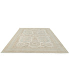 Khotan 9'1'' X 10'11'' Hand-Knotted Wool Rug 9'1'' x 10'11'' (273 X 328) / Ivory / Taupe