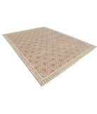 Khotan 9'2'' X 11'8'' Hand-Knotted Wool Rug 9'2'' x 11'8'' (275 X 350) / Taupe / Ivory