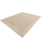 Khotan 9'2'' X 11'8'' Hand-Knotted Wool Rug 9'2'' x 11'8'' (275 X 350) / Taupe / Ivory