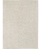 Khotan 8'10'' X 11'10'' Hand-Knotted Wool Rug 8'10'' x 11'10'' (265 X 355) / Grey / Ivory