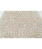 Khotan 8'0'' X 9'10'' Hand-Knotted Wool Rug 8'0'' x 9'10'' (240 X 295) / Ivory / Blue