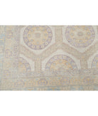 Khotan 8'0'' X 9'10'' Hand-Knotted Wool Rug 8'0'' x 9'10'' (240 X 295) / Ivory / Blue