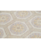 Khotan 8'0'' X 9'10'' Hand-Knotted Wool Rug 8'0'' x 9'10'' (240 X 295) / Ivory / Blue