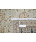 Khotan 9' 5" X 11' 11" Hand-Knotted Wool Rug 9' 5" X 11' 11" (287 X 363) / Grey / Taupe