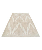 Khotan 6' 0" X 8' 9" Hand-Knotted Wool Rug 6' 0" X 8' 9" (183 X 267) / Taupe / Ivory