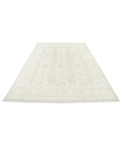 Khotan 7' 2" X 9' 11" Hand-Knotted Wool Rug 7' 2" X 9' 11" (218 X 302) / Taupe / Ivory