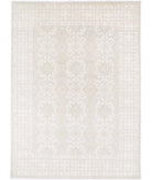 Khotan 7' 2" X 9' 11" Hand-Knotted Wool Rug 7' 2" X 9' 11" (218 X 302) / Taupe / Ivory