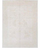 Khotan 8' 7" X 11' 7" Hand-Knotted Wool Rug 8' 7" X 11' 7" (262 X 353) / Ivory / Silver