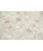 Khotan 10' 2" X 13' 8" Hand-Knotted Wool Rug 10' 2" X 13' 8" (310 X 417) / Grey / Ivory