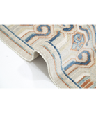 Khotan 9' 1" X 12' 7" Hand-Knotted Wool Rug 9' 1" X 12' 7" (277 X 384) / Grey / Blue