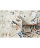 Khotan 9' 1" X 12' 7" Hand-Knotted Wool Rug 9' 1" X 12' 7" (277 X 384) / Grey / Blue