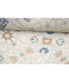 Khotan 9' 1" X 12' 7" Hand-Knotted Wool Rug 9' 1" X 12' 7" (277 X 384) / Grey / Blue