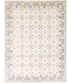 Khotan 9' 1" X 12' 7" Hand-Knotted Wool Rug 9' 1" X 12' 7" (277 X 384) / Grey / Blue