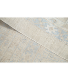 Hand Knotted Khotan Wool Rug 7' 10" X 10' 3" 7' 10" X 10' 3" (239 X 312) / Ivory / Brown