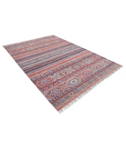 Hand Knotted Khurjeen Wool Rug 6' 8" X 9' 7" 6' 8" X 9' 7" (203 X 292) / Multi / Multi