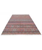 Hand Knotted Khurjeen Wool Rug 6' 8" X 9' 7" 6' 8" X 9' 7" (203 X 292) / Multi / Multi