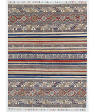 Hand Knotted Khurjeen Wool Rug 5' 0" X 6' 6" 5' 0" X 6' 6" (152 X 198) / Multi / Ivory