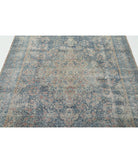 Kerman 6'11'' X 8'10'' Hand-Knotted Wool Rug 6'11'' x 8'10'' (208 X 265) / Blue / Pink