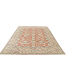 Sultanabad 8'0'' X 9'9'' Hand-Knotted Wool Rug 8'0'' x 9'9'' (240 X 293) / Peach / Beige