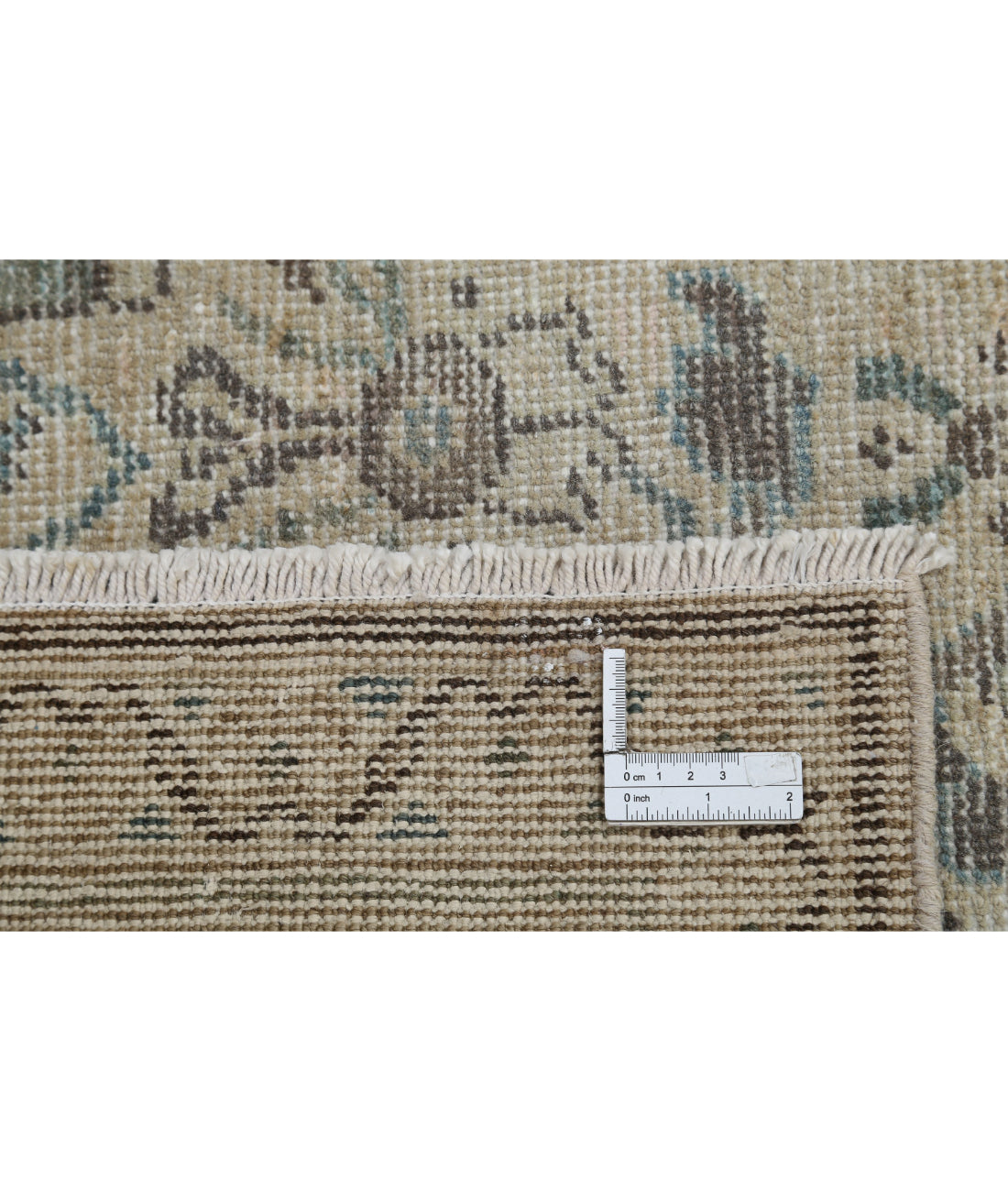 Mahal 8'8'' X 12'9'' Hand-Knotted Wool Rug 8'8'' x 12'9'' (260 X 383) / Ivory / Grey