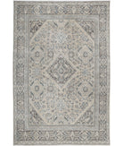 Mahal 8'8'' X 12'9'' Hand-Knotted Wool Rug 8'8'' x 12'9'' (260 X 383) / Ivory / Grey