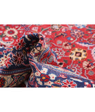 Mahal 6'9'' X 9'6'' Hand-Knotted Wool Rug 6'9'' x 9'6'' (203 X 285) / Red / Blue