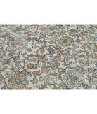 Mahal 7'0'' X 10'5'' Hand-Knotted Wool Rug 7'0'' x 10'5'' (210 X 313) / Ivory / Rust