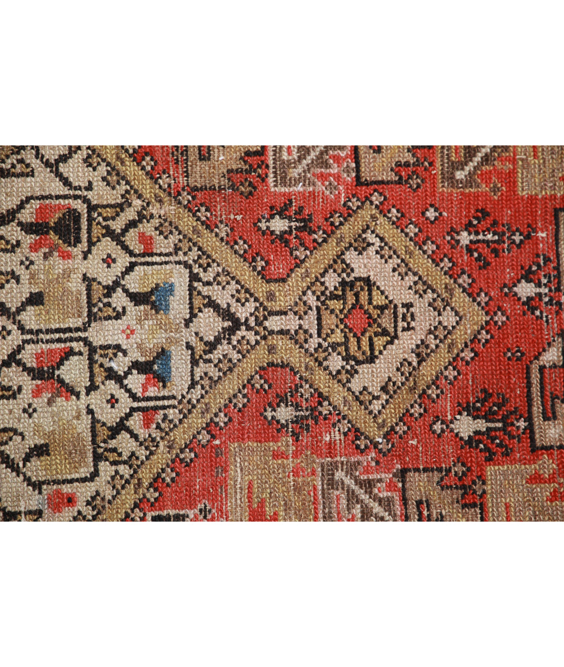 Malayer 3'9'' X 5'7'' Hand-Knotted Wool Rug 3'9'' x 5'7'' (113 X 168) / Rust / Grey