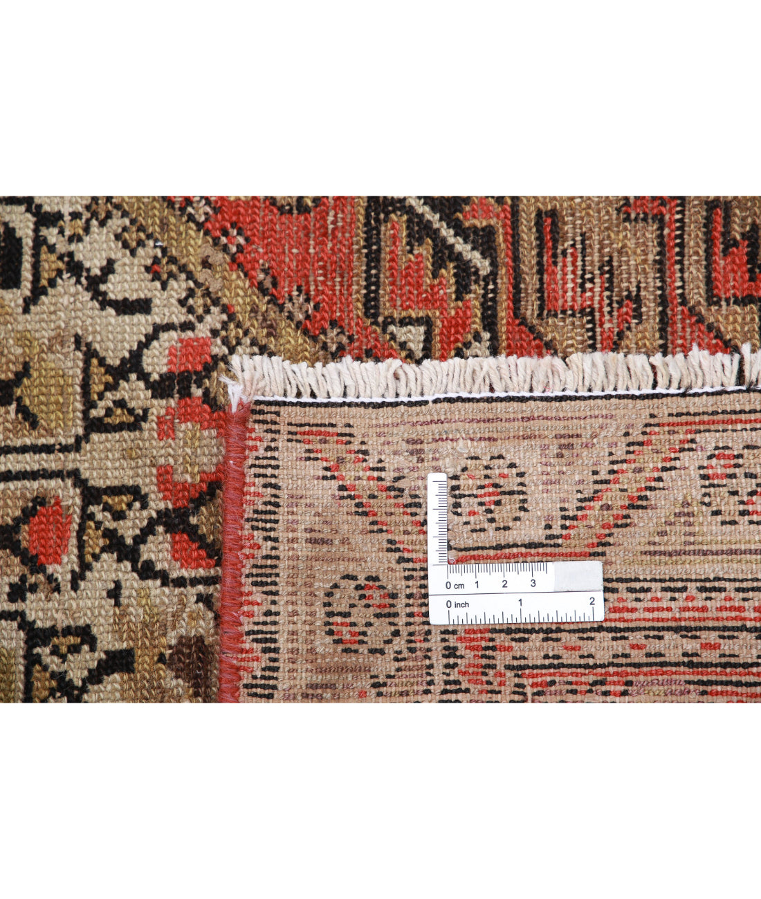 Malayer 3'9'' X 5'7'' Hand-Knotted Wool Rug 3'9'' x 5'7'' (113 X 168) / Rust / Grey