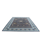 Mamluk 9'1'' X 11'9'' Hand-Knotted Wool Rug 9'1'' x 11'9'' (273 X 353) / Black / Blue