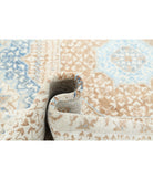 Mamluk 7'8'' X 10'2'' Hand-Knotted Wool Rug 7'8'' x 10'2'' (230 X 305) / Ivory / Blue