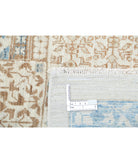 Mamluk 7'8'' X 10'2'' Hand-Knotted Wool Rug 7'8'' x 10'2'' (230 X 305) / Ivory / Blue