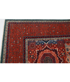 Mamluk 10'2'' X 13'0'' Hand-Knotted Wool Rug 10'2'' x 13'0'' (305 X 390) / Green / Red