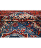 Mamluk 10'2'' X 13'0'' Hand-Knotted Wool Rug 10'2'' x 13'0'' (305 X 390) / Green / Red