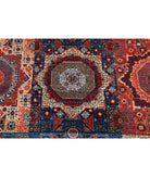 Mamluk 10'2'' X 13'0'' Hand-Knotted Wool Rug 10'2'' x 13'0'' (305 X 390) / Green / Red