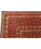 Mamluk 8'6'' X 11'9'' Hand-Knotted Wool Rug 8'6'' x 11'9'' (255 X 353) / Red / Ivory