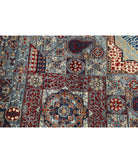 Mamluk 8'0'' X 9'11'' Hand-Knotted Wool Rug 8'0'' x 9'11'' (240 X 298) / Grey / Blue