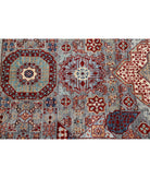 Mamluk 8'1'' X 10'4'' Hand-Knotted Wool Rug 8'1'' x 10'4'' (243 X 310) / Grey / Blue