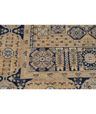 Mamluk 5'3'' X 7'5'' Hand-Knotted Wool Rug 5'3'' x 7'5'' (158 X 223) / Taupe / Blue